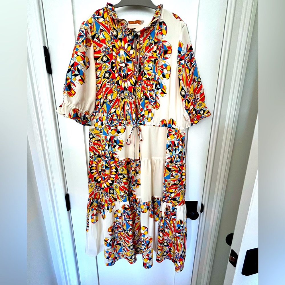 Tory Burch silk printed dress